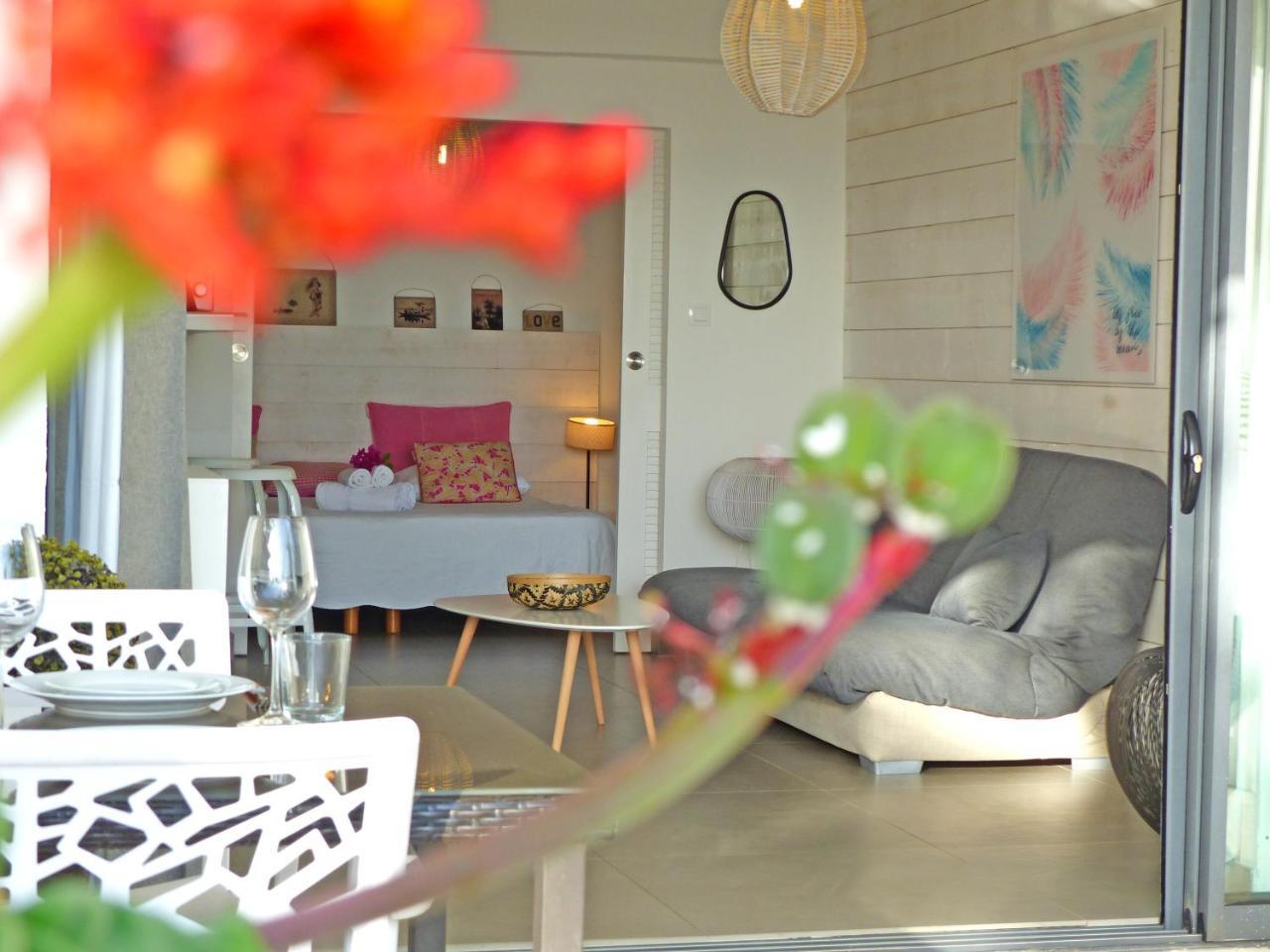 La Boheme, Residence De 5 Appartements Avec Piscine, Vue Ocean, Petite Ile Luaran gambar