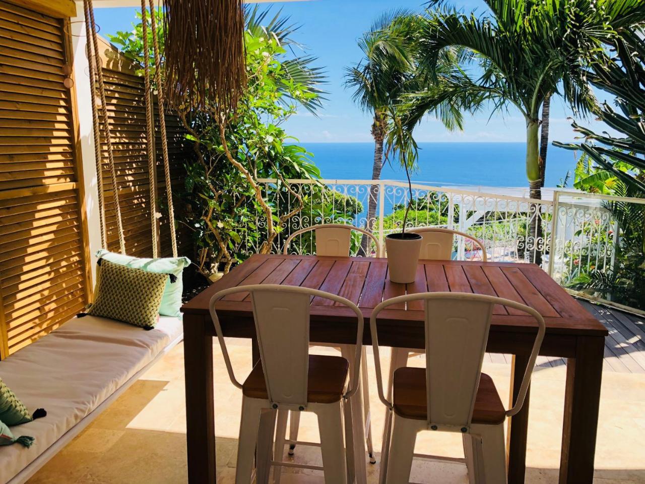 La Boheme, Residence De 5 Appartements Avec Piscine, Vue Ocean, Petite Ile Luaran gambar
