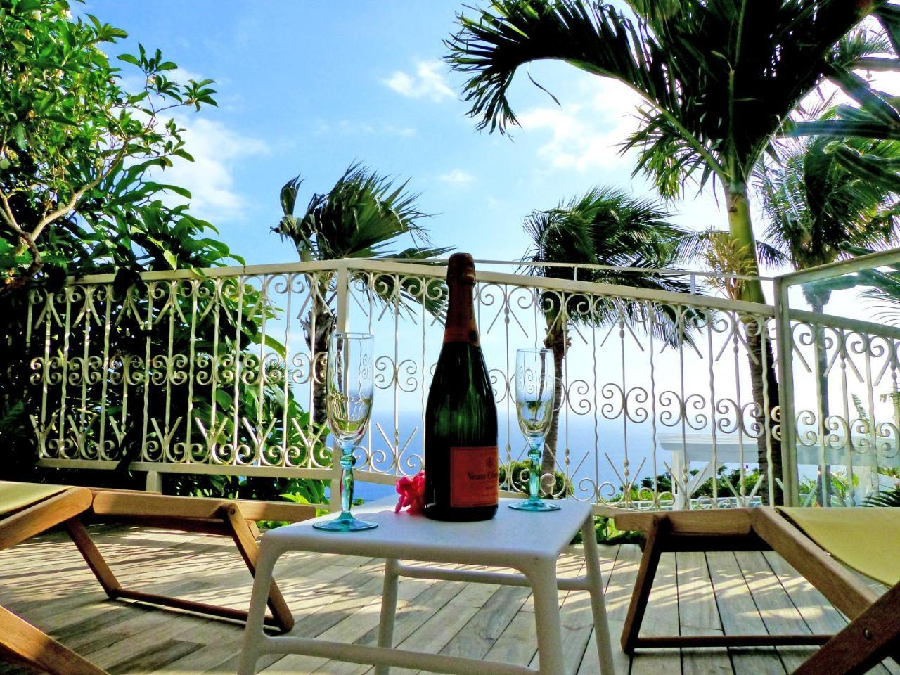 La Boheme, Residence De 5 Appartements Avec Piscine, Vue Ocean, Petite Ile Luaran gambar