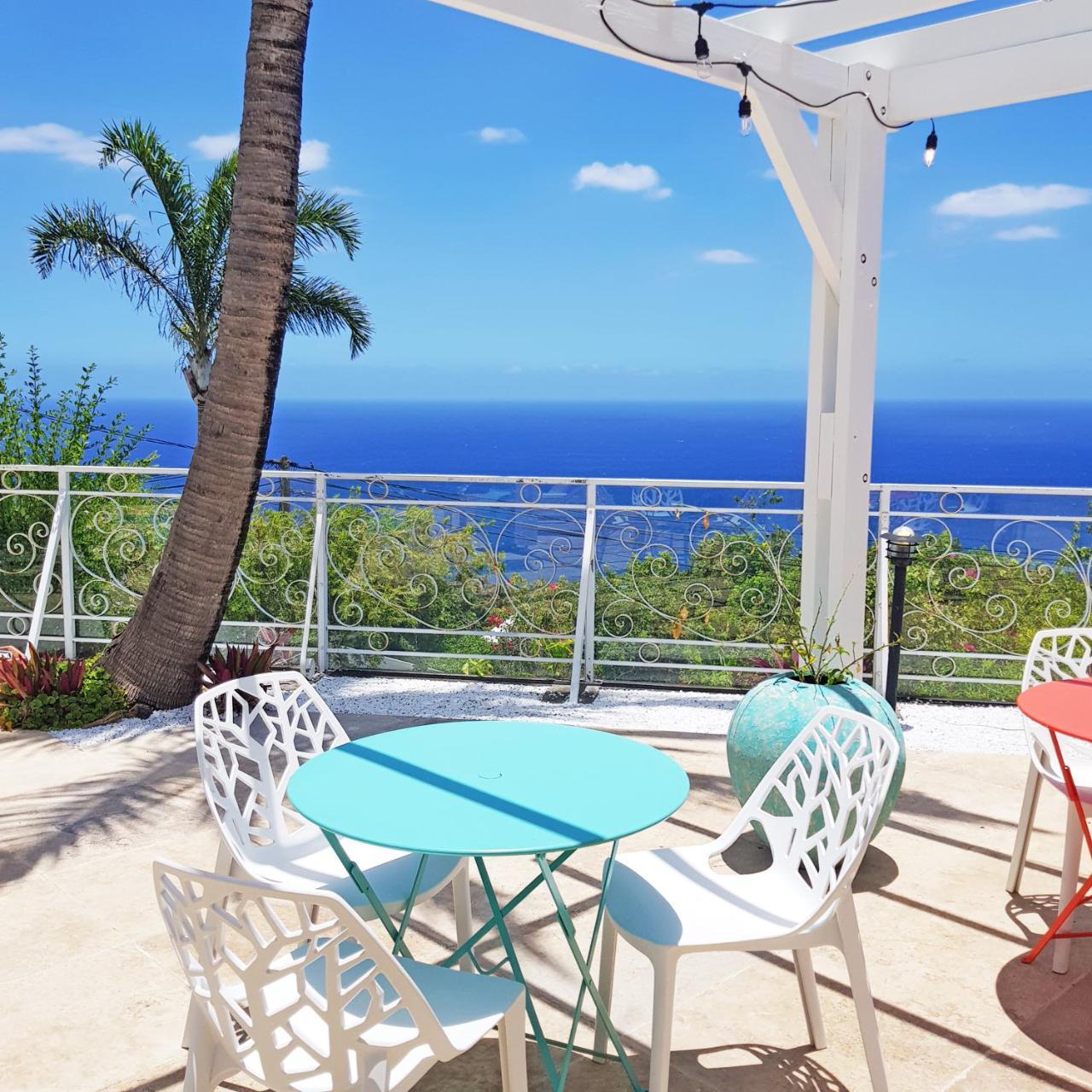 La Boheme, Residence De 5 Appartements Avec Piscine, Vue Ocean, Petite Ile Luaran gambar