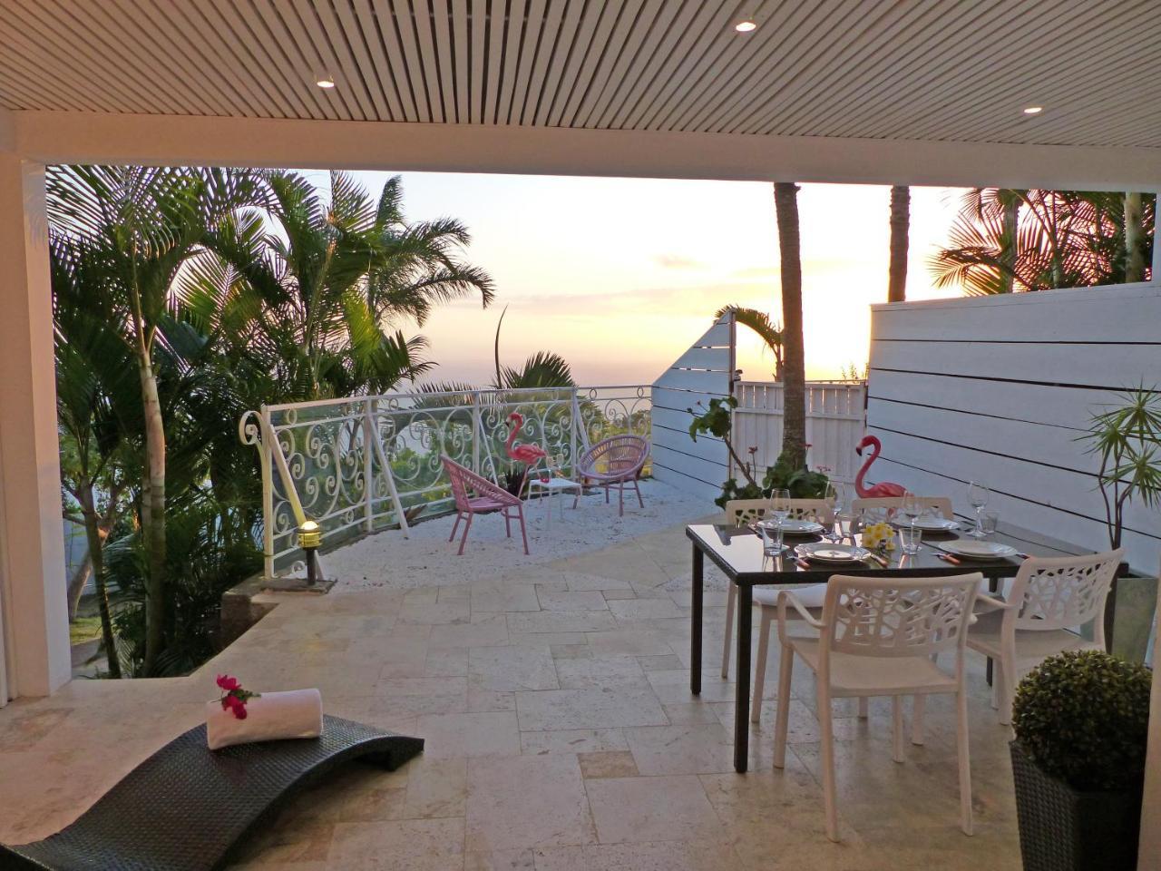 La Boheme, Residence De 5 Appartements Avec Piscine, Vue Ocean, Petite Ile Luaran gambar