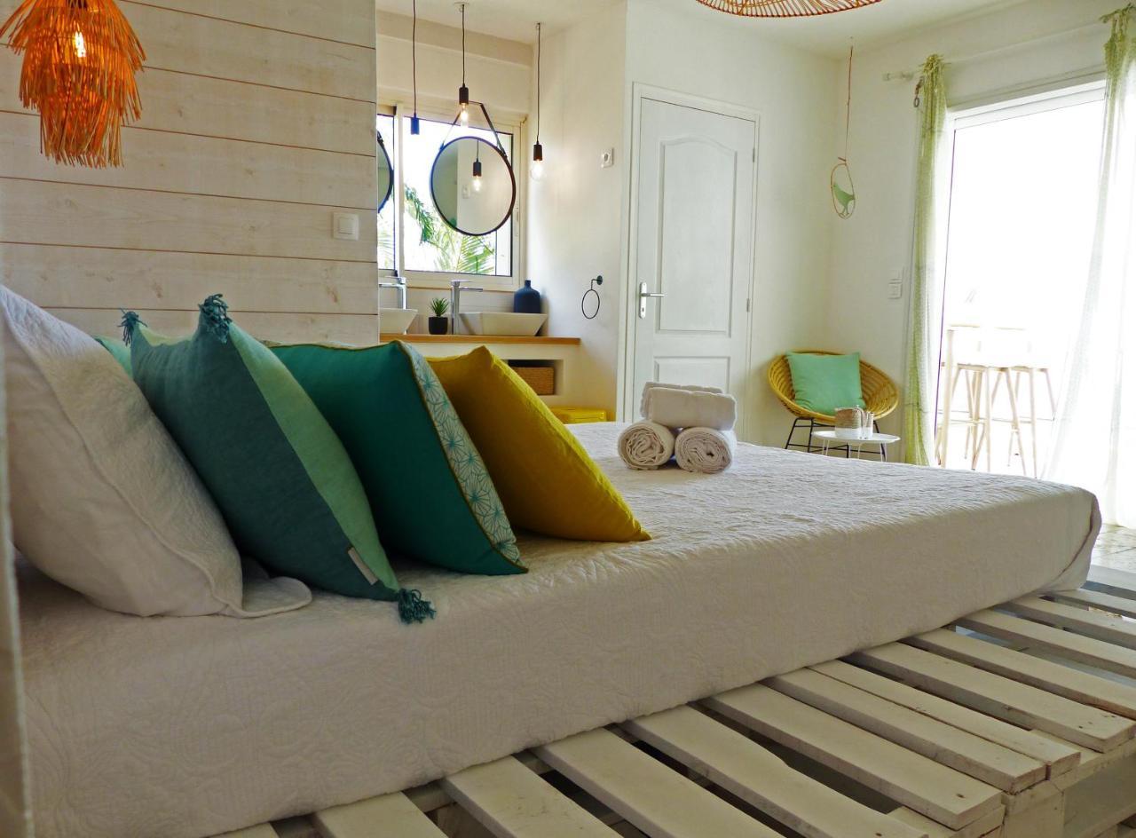 La Boheme, Residence De 5 Appartements Avec Piscine, Vue Ocean, Petite Ile Luaran gambar