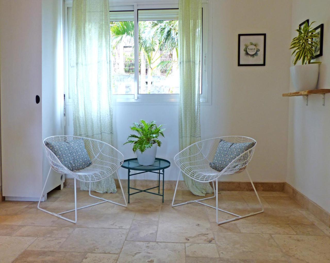 La Boheme, Residence De 5 Appartements Avec Piscine, Vue Ocean, Petite Ile Luaran gambar