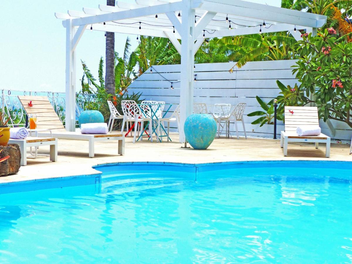 La Boheme, Residence De 5 Appartements Avec Piscine, Vue Ocean, Petite Ile Luaran gambar